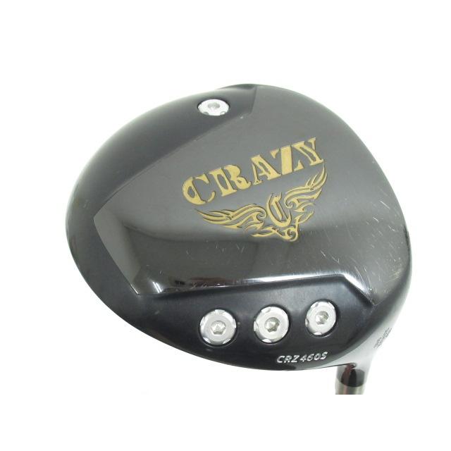 7607]クレイジー CRZ-460Sドライバー BLACK80LS II(S) 10.5度 (1501
