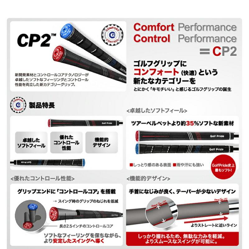 Golf Pride ゴルフプライド CP2 Pro ミッドサイズ CCPM M60R ゴルフグリップ グリップ交換｜zerost｜03