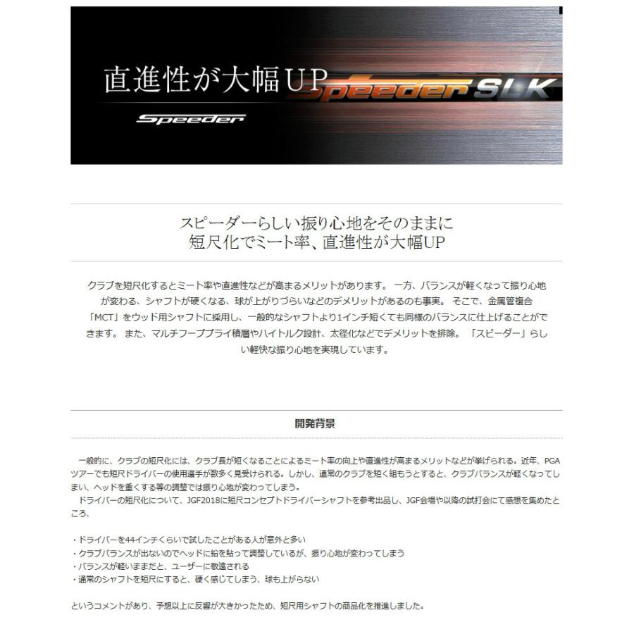 SPEEDER（フジクラシャフト） 1年保証 ピンG400 スリーブ付きシャフト