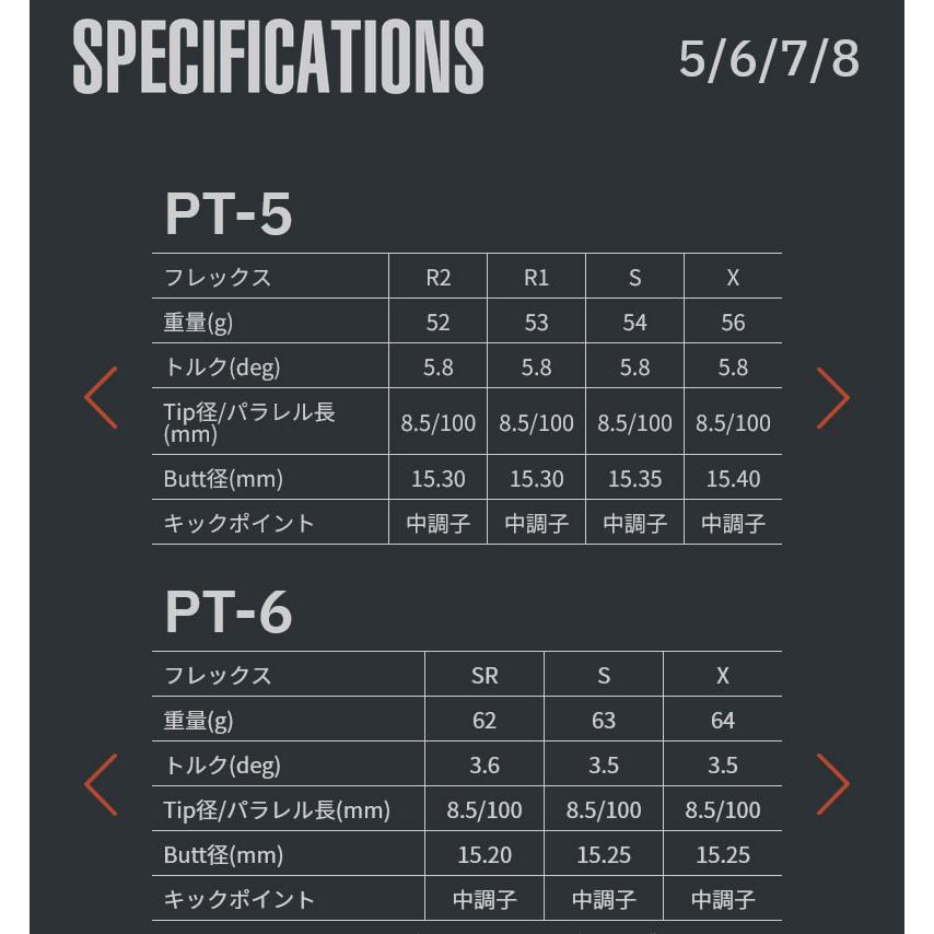 TOUR AD ブリヂストン スリーブ付きシャフト グラファイト