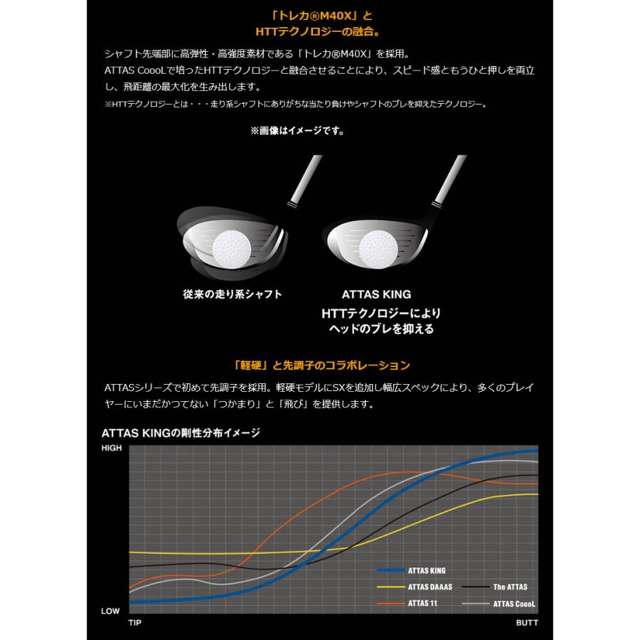 BRIDGESTONE（ブリヂストン） スリーブ付きシャフト USTマミヤ ATTAS