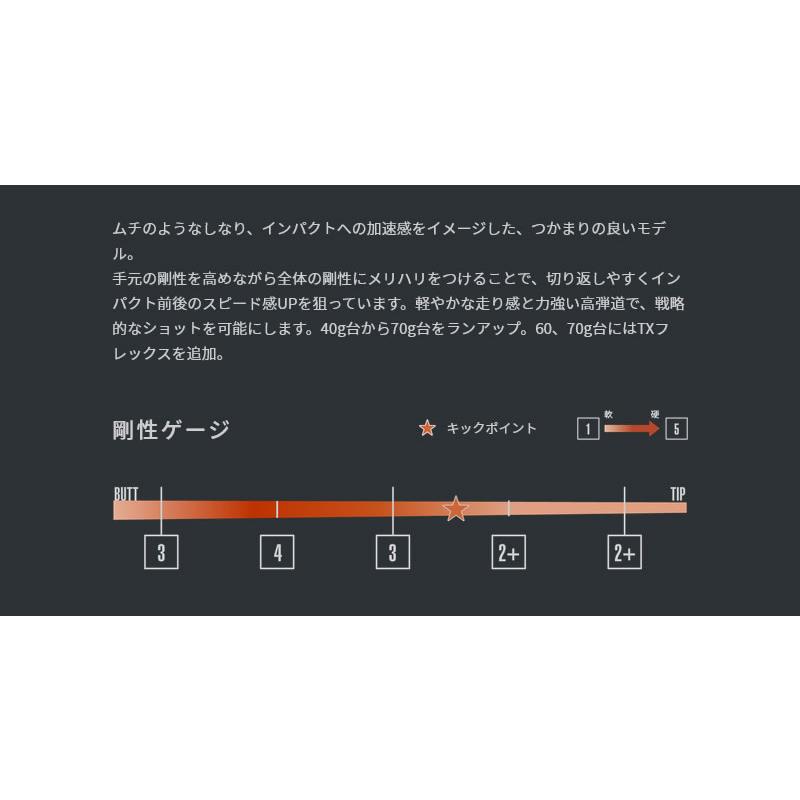グラファイトデザイン TOUR AD CQ ツアーAD CQシリーズ ドライバーシャフト ゴルフシャフトの画像