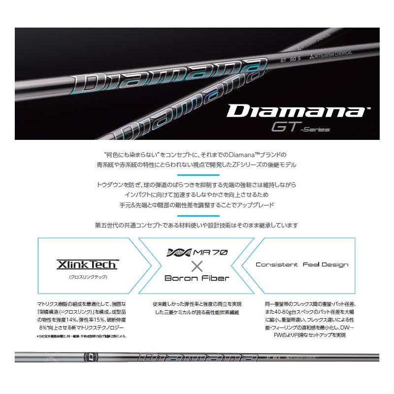 Diamana ZF 50X 1W用 タイトリストスリーブ Diamana ZF 50X 1W用
