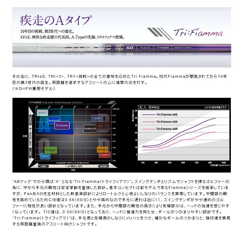 キャロウェイFW スリーブ付きシャフト Basileus バシレウス Tri Fiamma トライフィアマ [Ai SMOKE/PARADYM] シャフトスリーブ｜zerost｜05