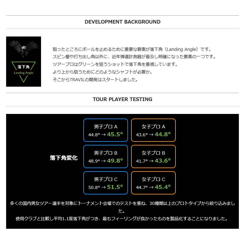 フジクラシャフト Fujikura フジクラ TRAVIL トラビル アイアン