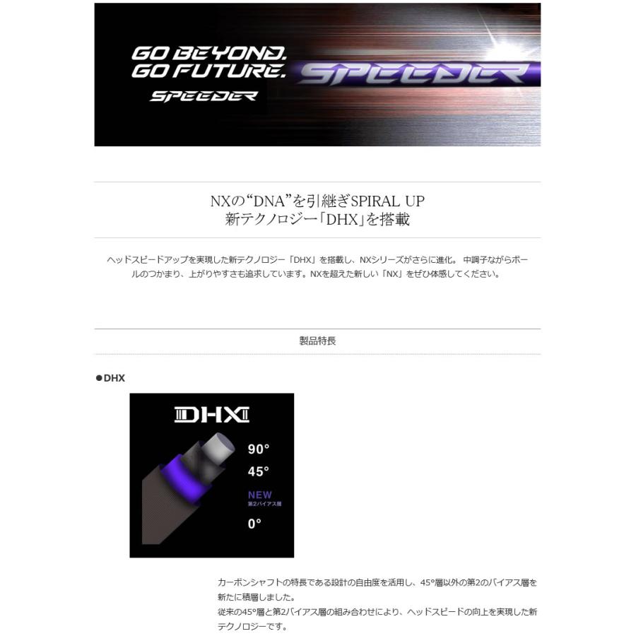 フジクラシャフト ピンG400 スリーブ付きシャフト SPEEDER NX VIOLET