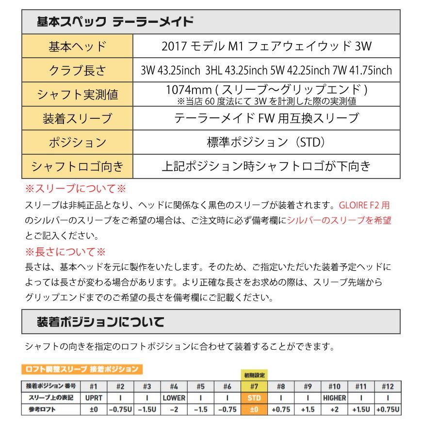[1年保証] テーラーメイド FW スリーブ付きシャフト トゥルーテンパー PROJECT X DENALI BLACK ディナリ ブラック 黒 [Qi4D/Qi35] ゴルフシャフト_1