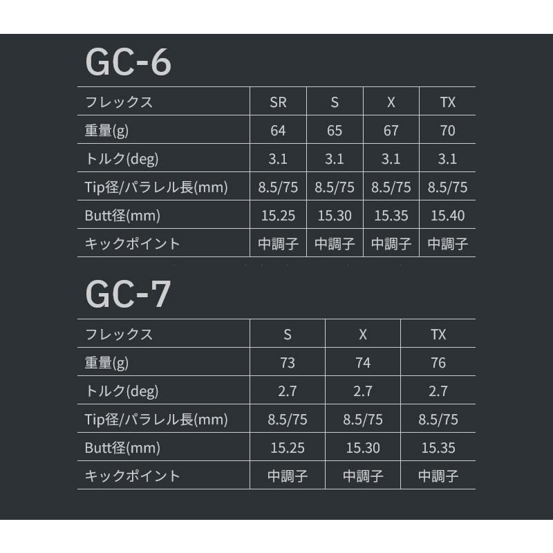 グラファイトデザイン TOUR AD GC ツアーAD GCシリーズ ドライバーシャフト ゴルフシャフトの画像