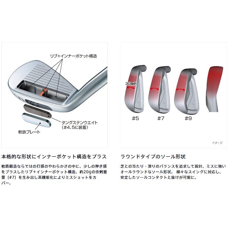BRIDGESTONE 2024 242CB+ IRON ブリヂストン 242CB+ アイアン 6本組 NSPRO Zelos7 ゼロスの画像