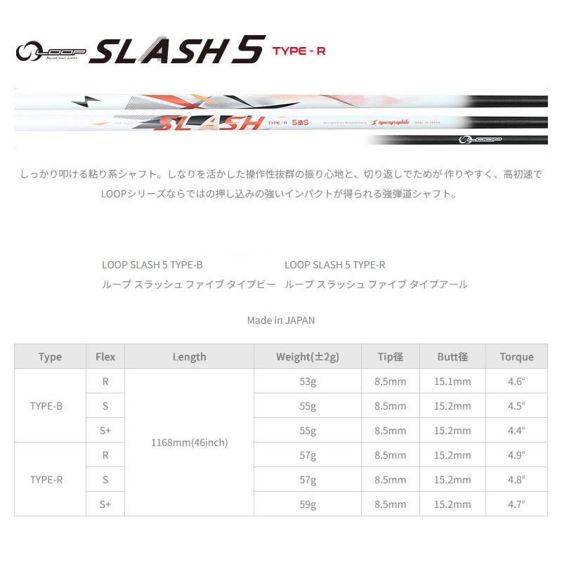HONMA GOLF（本間ゴルフ） [1年保証] シンカグラファイト LOOP SLASH 5