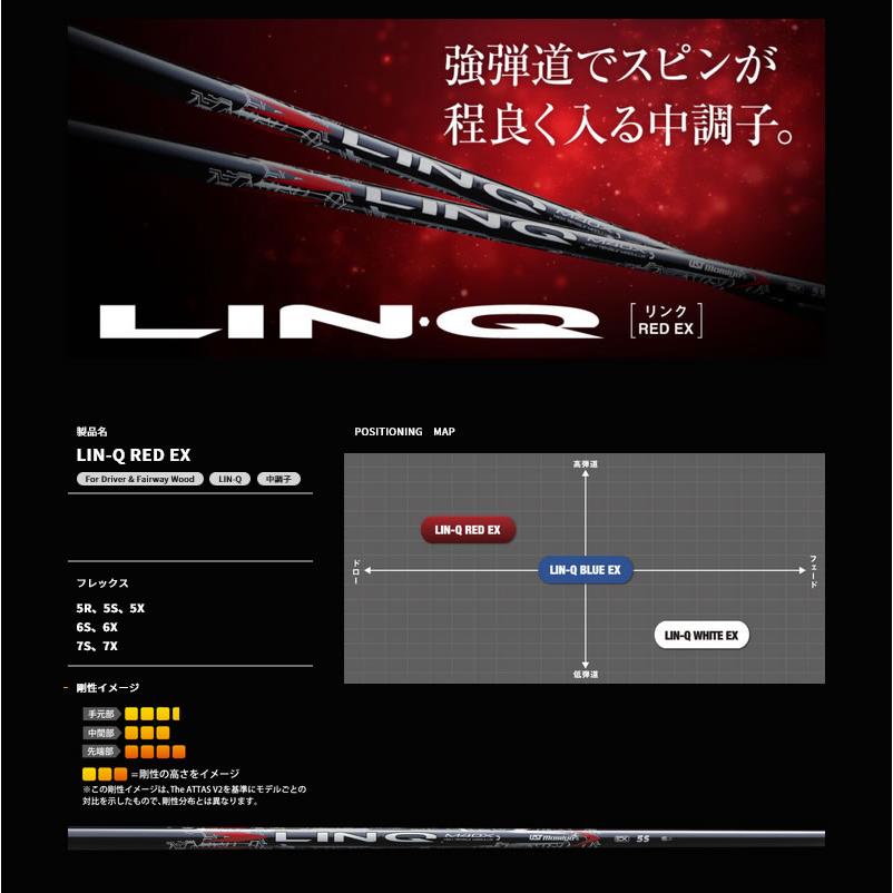 Titleist（タイトリスト） [1年保証] USTマミヤ LIN-Q RED EX リンク