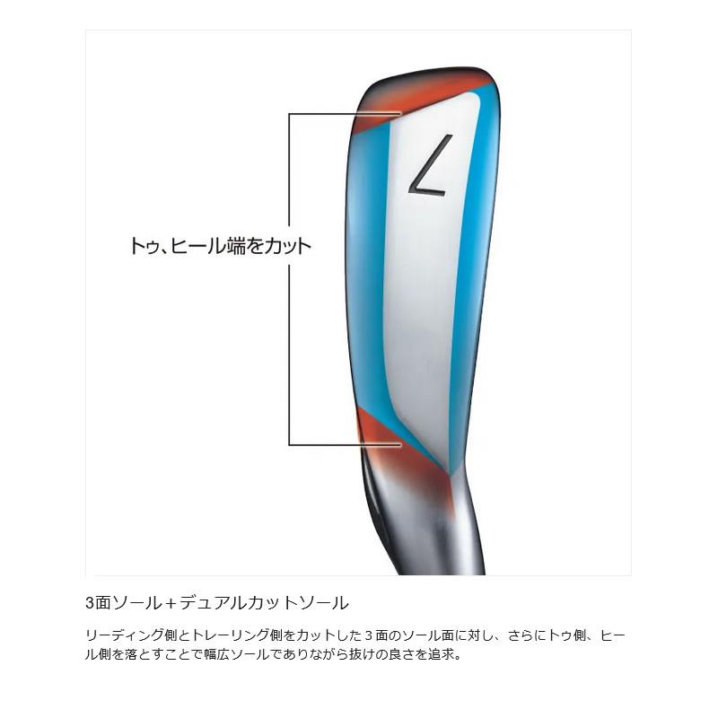 BRIDGESTONE 2025 BX2HT IRON ブリヂストン BX2HT アイアン 7本組 NSPRO Zelos7 ゼロス メーカーカスタムの画像