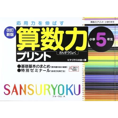 爆売り 算数力プリント 小学5年生 応用力を伸ばす 本 古本 公式 Eelstien Com