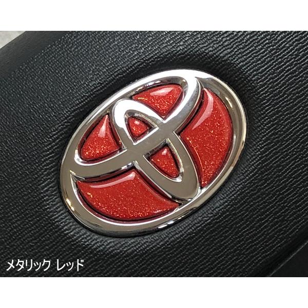 トヨタ ステアリング エンブレムシート メタリック ハンドル用 SDH-T01 