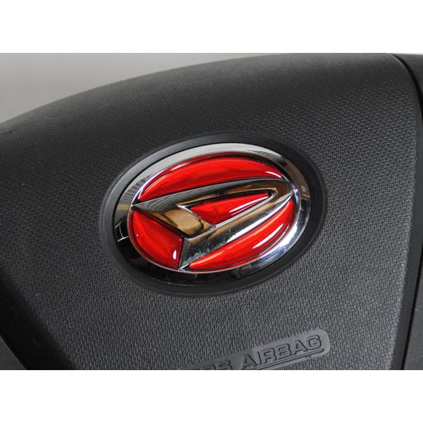 贈答 ダイハツ ステアリング エンブレムメッキシートD01 ダイハツ