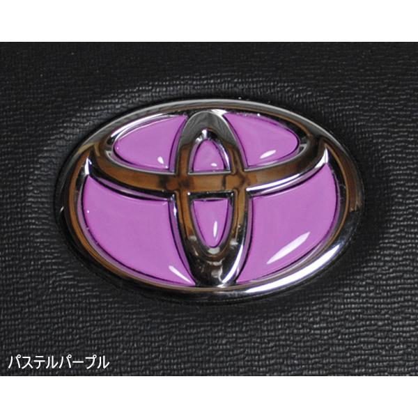 トヨタ ステアリング エンブレムシート ハンドル用 SDH-T01 樹脂盛立体