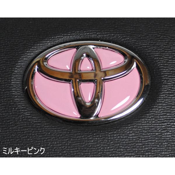 トヨタ ステアリング エンブレムシート ハンドル用 SDH-T01 樹脂盛立体