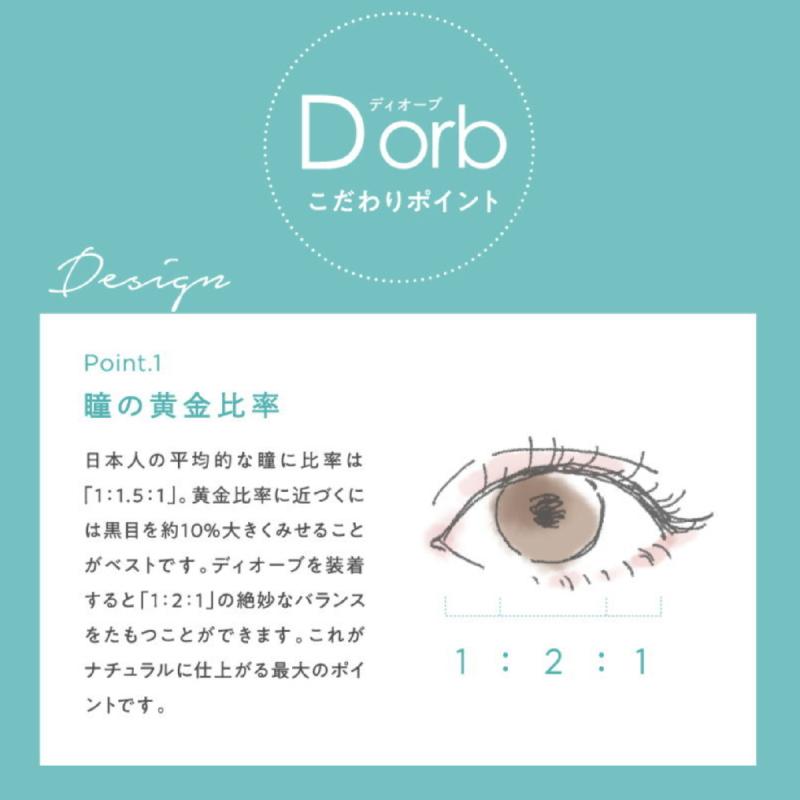 カラコン ディオーブ 2week UV Moist 1箱6枚 度あり 度なし Dorb UVM 2週間交換 ナチュラル モイスト ナチュラル | ブランド登録なし | 11