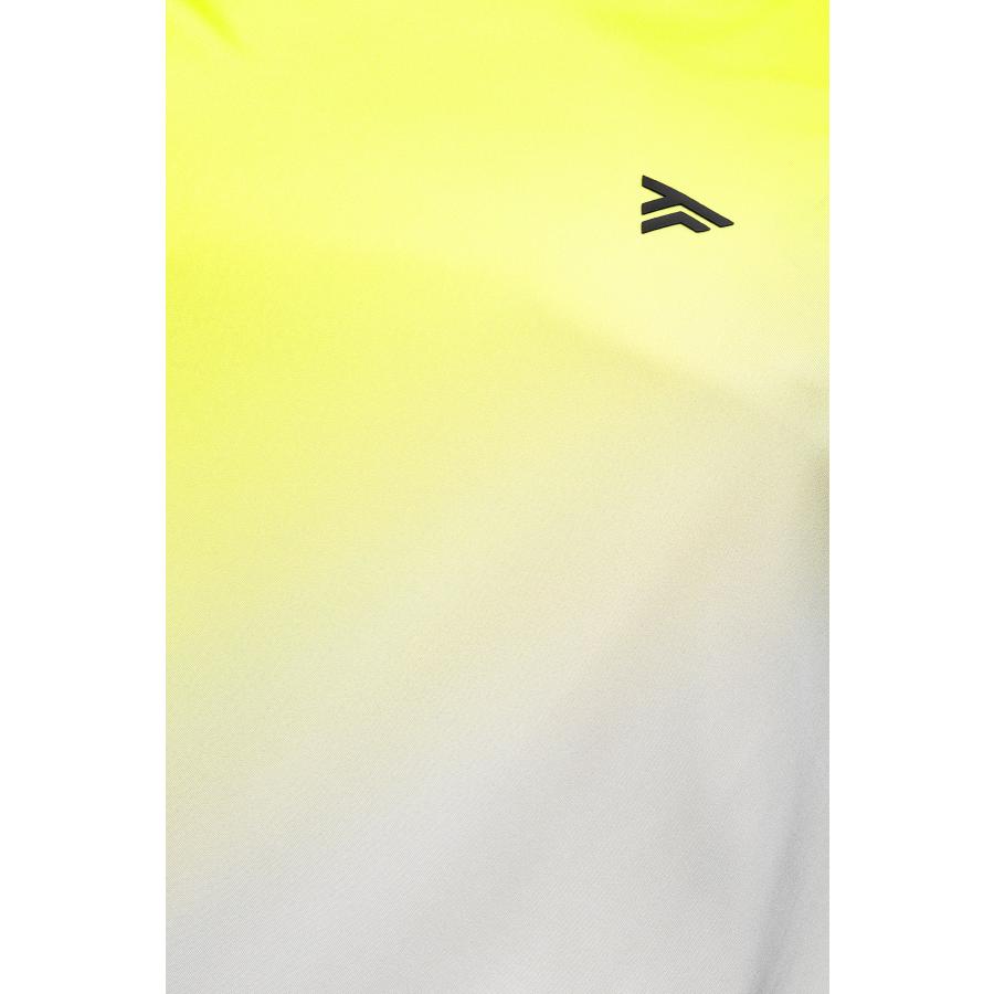 TecnifibreテクニファイバーX-LOOP TEE FIRE WHITE YELLOW  成人男性用