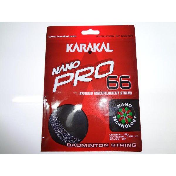 バドミントン ストリング １０m（1本分）  NANO PRO 66 (0.66mm) KARAKAL カラカル |  | 03