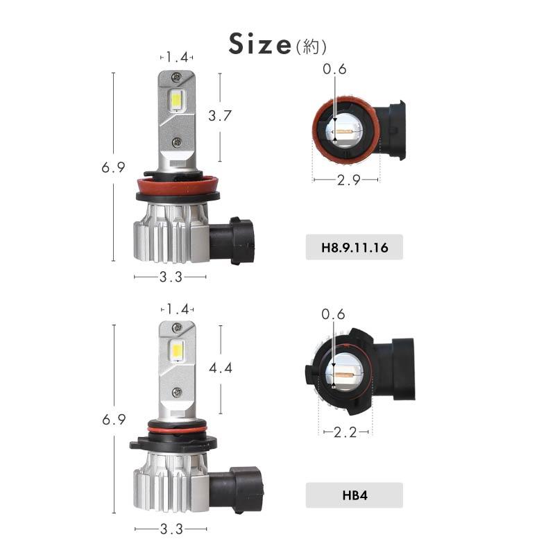 フォグランプ led 2色切替 2色切り替え H8 H9 H11 H16 HB4 PSX26W