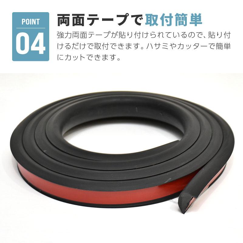 フェンダーモール 車検対応 1.2cm 0.7cm ウレタン製 オーバー 