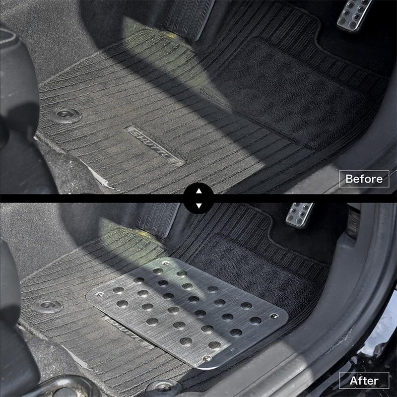 フロアマット 車 汎用 ヒールパット 汚れ防止 傷み防止 カー用品 内装 パーツ アクセサリー ペダル アクセル ブレーキ 滑り止め 送料無料 Kross Link 通販 Yahoo ショッピング