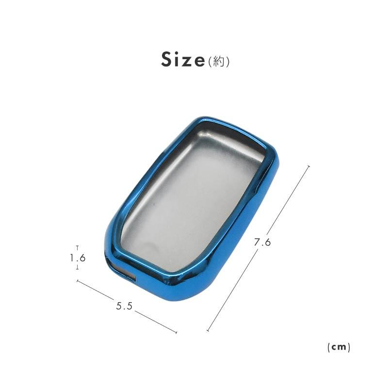 スマートキーケース スマートキー対応 窓付き トヨタ 汎用 車 スマートキーカバー 車の鍵 メンズ レディース 【送料無料】｜zest-group｜17