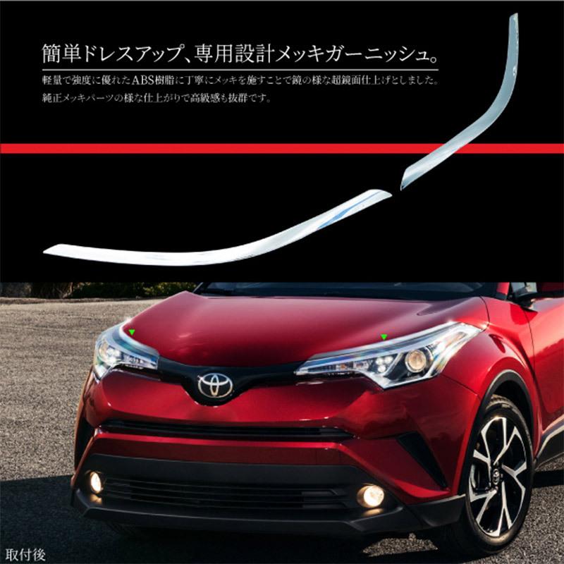 C-HR（前期）アイライン トヨタC-HR用エアロアイライン 商品詳細｜DUCKS-GARDEN