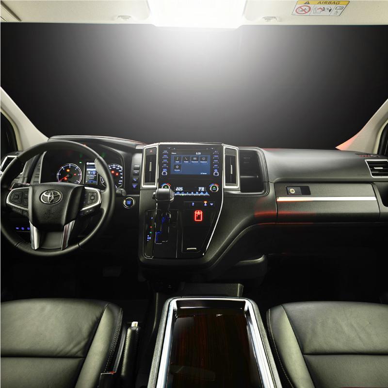 トヨタ ハイエース 300系 Led ルームランプ 5pセット フロント センター リア スライドドア ルームライト 室内灯 明るい 白 ホワイト 送料無料 Kross Link 通販 Yahoo ショッピング