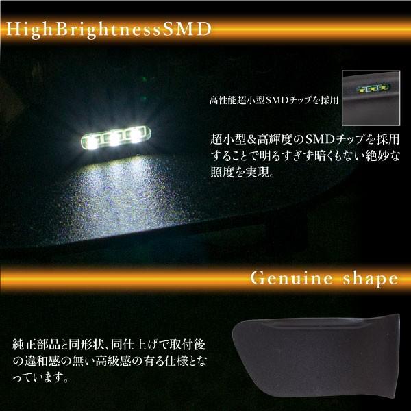 ヴォクシー 80系 インナードアハンドル LEDイルミネーション 白 左右