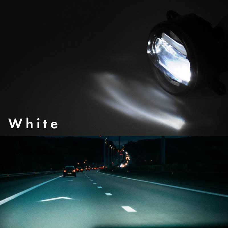 スペーシアカスタム MK53S フォグランプ デイライト led 2色切り替え
