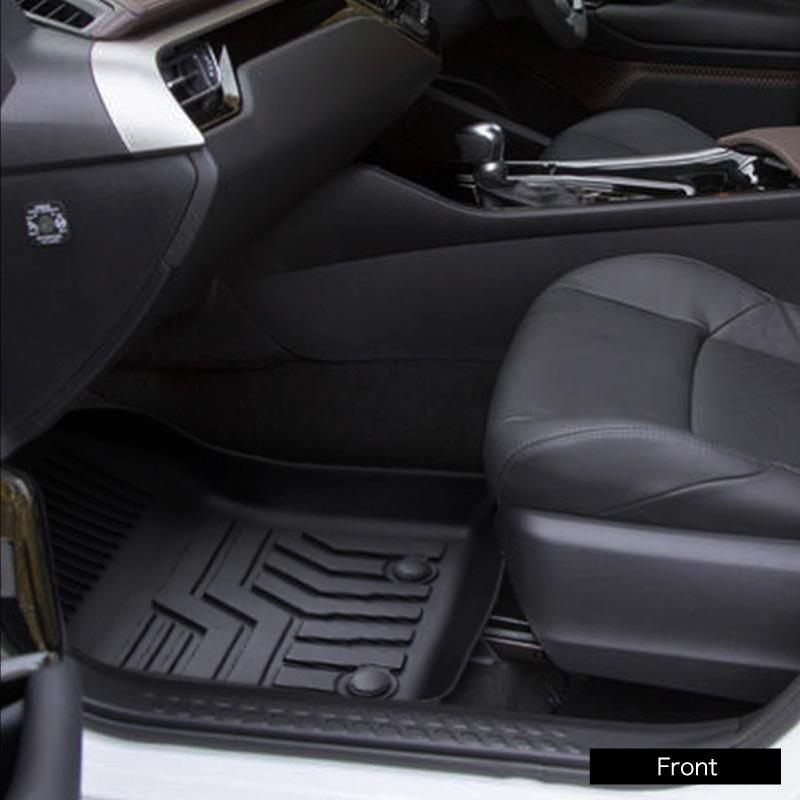 トヨタ Chr フロアマット C Hr ハイブリッド 専用 前期 後期 3pcs 車 汚れ防止 ラバーマット 運転席 助手席 後部座席 防水 黒 ブラック 送料無料 Kross Link 通販 Yahoo ショッピング