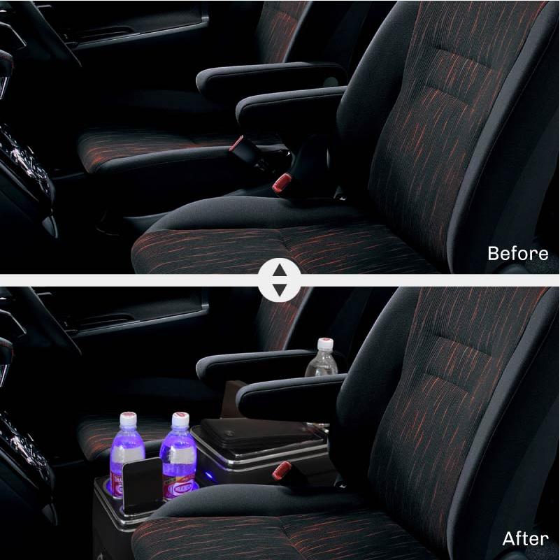 ヴォクシー 60系 70系 80系 コンソールボックス 収納 ウォークスルー  