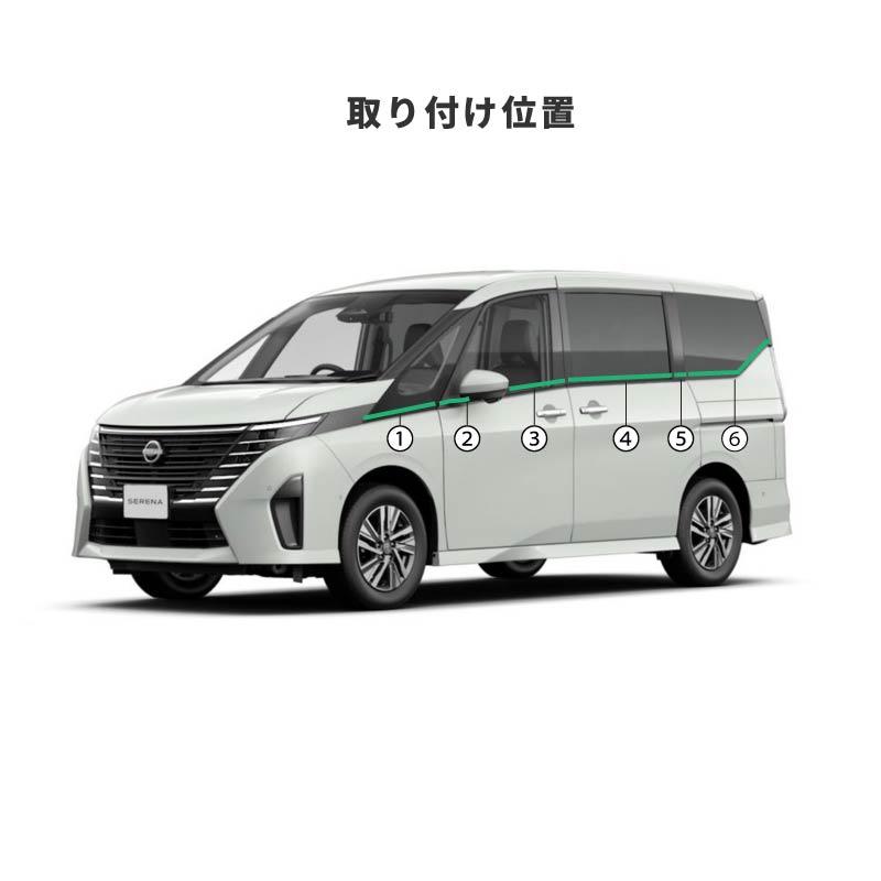日産セレナC28 ハイウェイスター対応品日本製最高級超鏡面