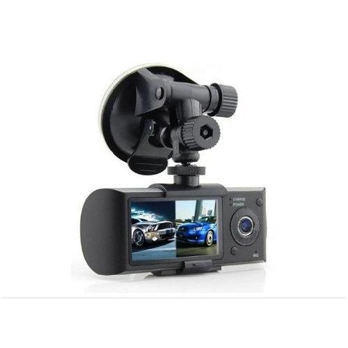 Towallmark Dual Front & Rear Camera DVR Car Vehicle Dash Dashboard GPS