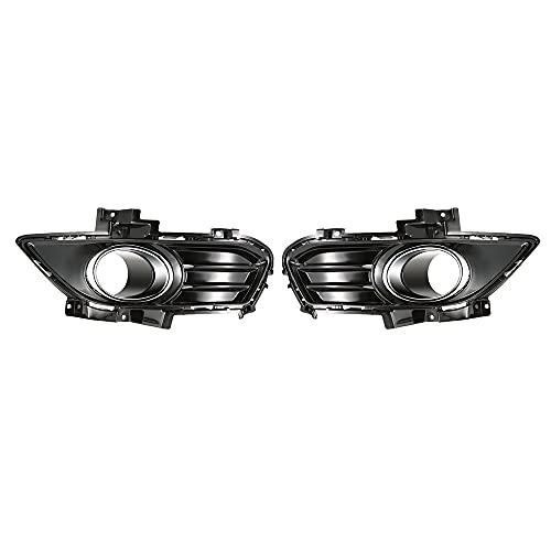 新品工具 Arotom Car Front Bumper Fog Light Lamp One Pair Grille Grid Cover Foglight Frame Front Grill Fit for Ford Mondeo 2013-2016