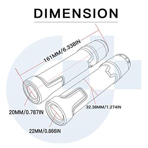 限定半額 DZHXMPモーターサイクルグリップモーターサイクルアクセサリーMoto CNCアルミハンドルバーグリップハンドルグリップとハンドバーエンドウェイトヤマハSRX 6