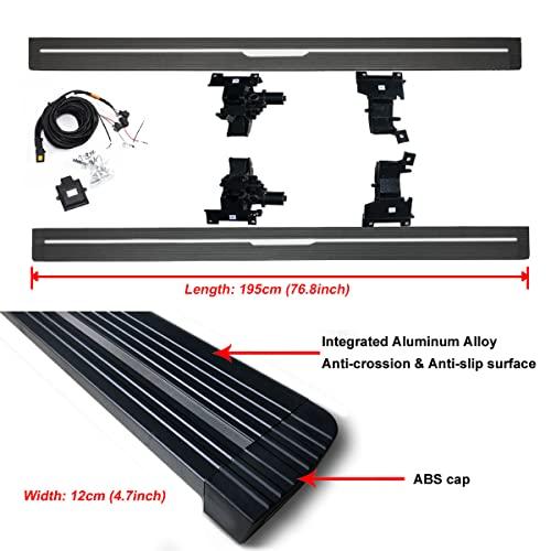 SIKAINUO Electric Deployable Side Steps Power Running Board格納式フットペダル