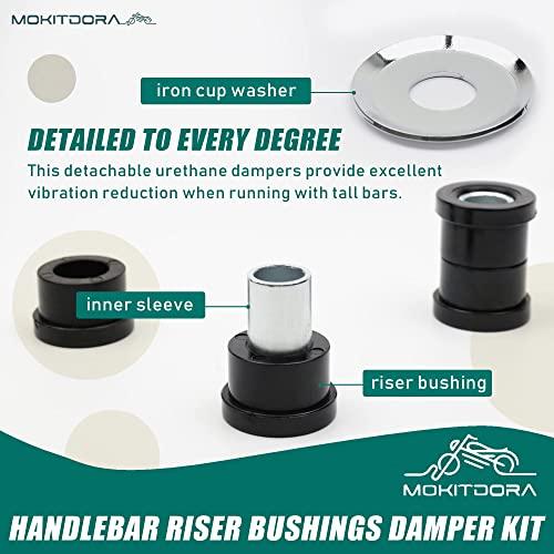 Lenker-Riser Dämpferbuchsen Für Harley Sportster & Softail 1973-2023