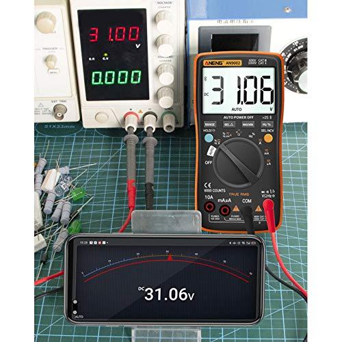 6000カウントTRMS Digital Multimeter Auto Ranging Electrical Meter