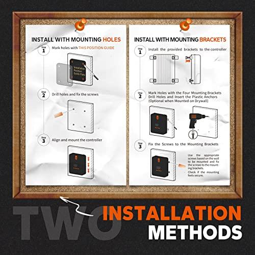 新入荷 LiTime 30 Amp MPPT 12/24 V Auto DC入力ソーラー充電コントローラー (Bluetoothアダプター付き) 、パラメーター調整可能なLCDディスプレイLEDインジケータ 【OCQ7144971242】(26108円)