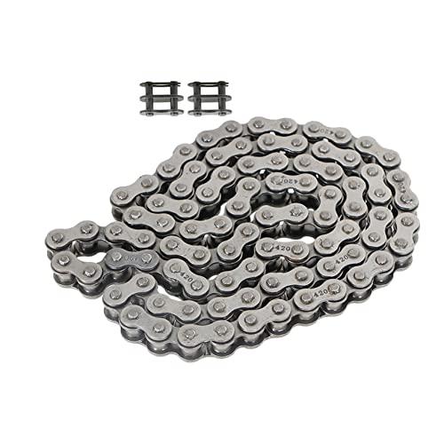labwork 420 Chain Mini Bikes 90 Link Rear Drive Chain Replacement for
