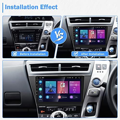 2012年2020年用Toyota Prius Alpha Radio (RHD) 、Apple CarPlay Android 11カー