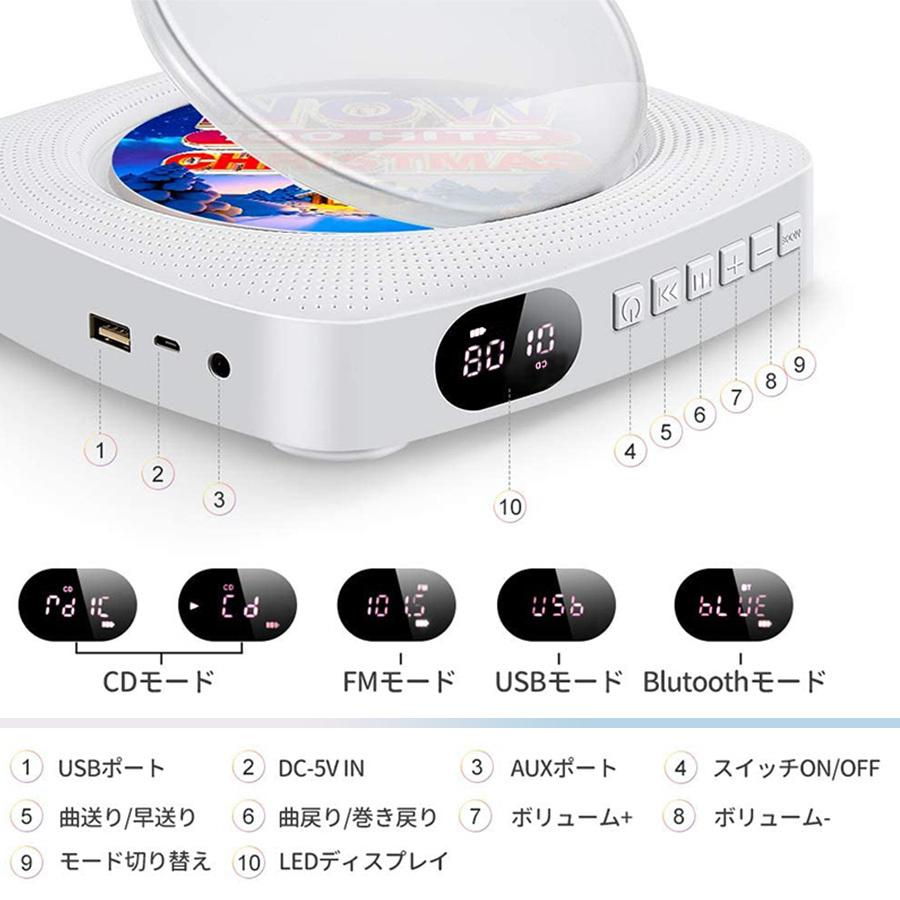 卓上cdプレーヤー 卓上 壁掛け 高音質 北欧 おしゃれ ポータブル Cdラジオ Hifi Bluetooth Cd Fm Usb A対応 日本語説明書付き Zest29 ゼストネーションジャパン 通販 Yahoo ショッピング