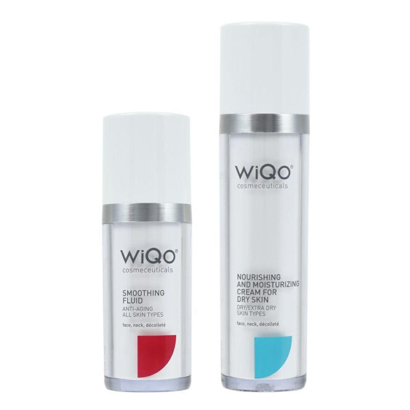 【こまり】WiQo 保湿クリーム 2個セット WiQo（ワイコ） 2点セット 美容液30mL 保湿クリーム50mL フェイス