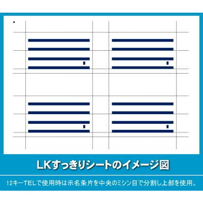 富士通 DG-Station用 ＬＫすっきりシート 1000台分セット 【 LS-FT02-1000 】｜zettacom｜02