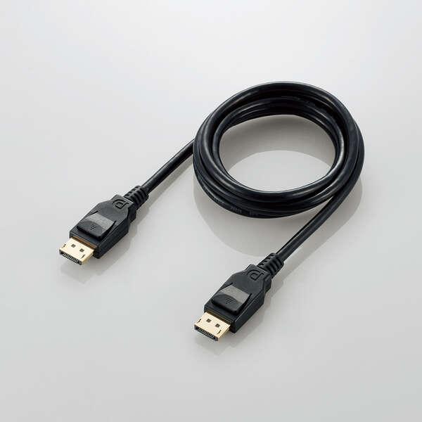 DisplayPortケーブル 1.5m DisplayPort規格Ver1.2a認証済み 4K2K UHD(3840×2160)/60pの映像を伝送可能: CAC-DP1215BK｜zettaplace｜03