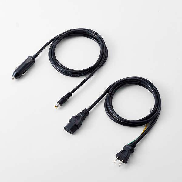 ポータブル電源 容量:512Wh AC・USB出力対応 電源のない場所でも家電製品の使用やデバイスの充電などを可能: DE-PS500PBKの画像