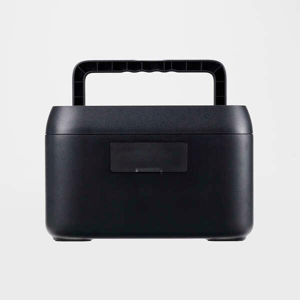 ポータブル電源 容量:512Wh AC・USB出力対応 電源のない場所でも家電製品の使用やデバイスの充電などを可能: DE-PS500PBKの画像